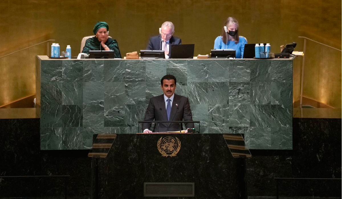 Full speech of Amir at the opening session of 77th UN General Assembly